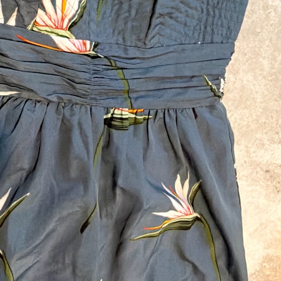 Ann Taylor Petite Strapless Floral Dress | Size 2P | Like New - Picture 5 of 8